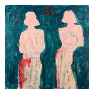 Contemporary Eye Candy Painting by Patricia Zinsmeister Parker For Sale