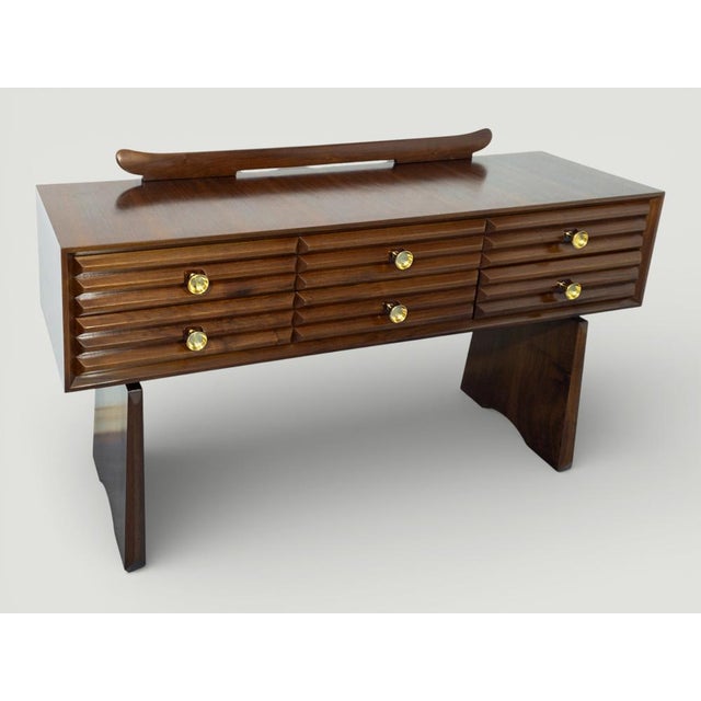 Mid-Century Modern Italian Wooden Sideboard by Paolo Buffa, 1940s For Sale - Image 9 of 18