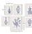Kenneth Ludwig Chicago Blue & White Chinoiserie Art Gallery - Set of 8 For Sale - Image 4 of 4