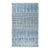 12x15 Modern Light Blue Geometric Moroccan Handknotted Wool Berbet Carpet Rug For Sale
