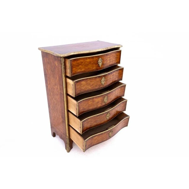 Wood Antique Chest of Drawers, France, 1870 For Sale - Image 7 of 11