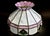 Early 20th Century Tiffany Style Glass Ceiling Light Lamp Shade Floral Excellent For Sale - Image 13 of 16