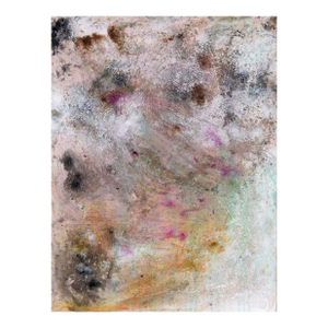 "China Grade" Textured Expressionist Composition in Acrylic on Canvas by Charles David Francis