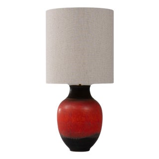20th Century German Ceramic Table Lamp For Sale