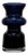 Italian Sculptural Blue Murano Glass Vase with Clear Glass Base, 1970s For Sale