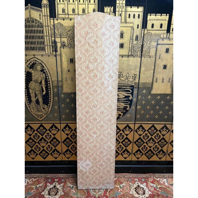 Textile Fabric Screen, 1950s For Sale - Image 7 of 8