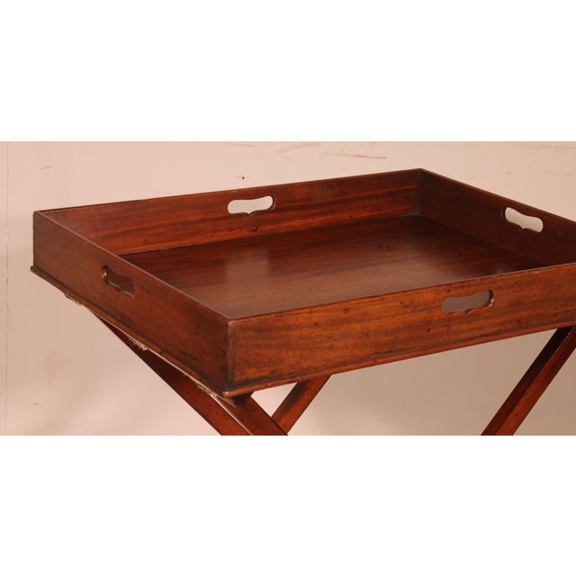 Butler Tray in Mahogany, 1800 For Sale - Image 6 of 14