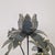 Hollywood Regency Five-Light Lotus Flower Table Lamp in Smoked Glass, 1980s For Sale - Image 12 of 18
