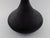 Colossal Matt Black Drop-Shaped Murano Vase For Sale - Image 6 of 11