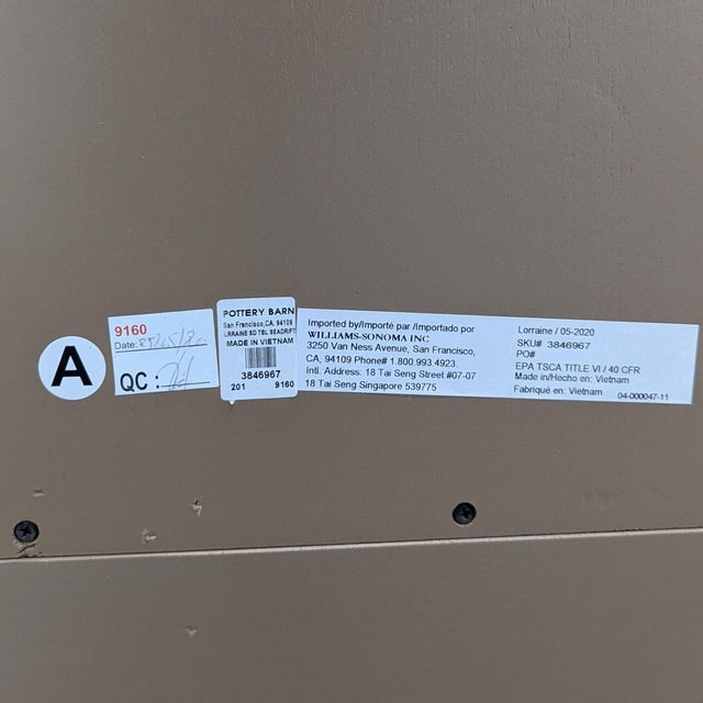 Pair of Pottery Barn Lorraine Nightstands For Sale - Image 9 of 10