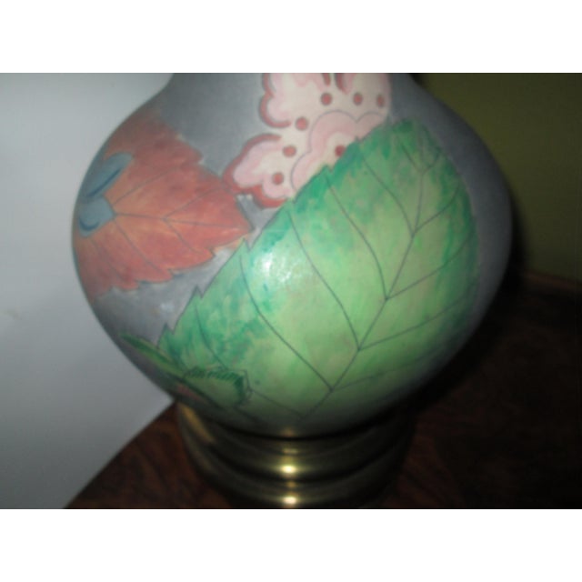 Chapman Manufacturing Company Chapman Vintage Hand Waxed Luxury Table Lamp Without Shade For Sale - Image 4 of 12
