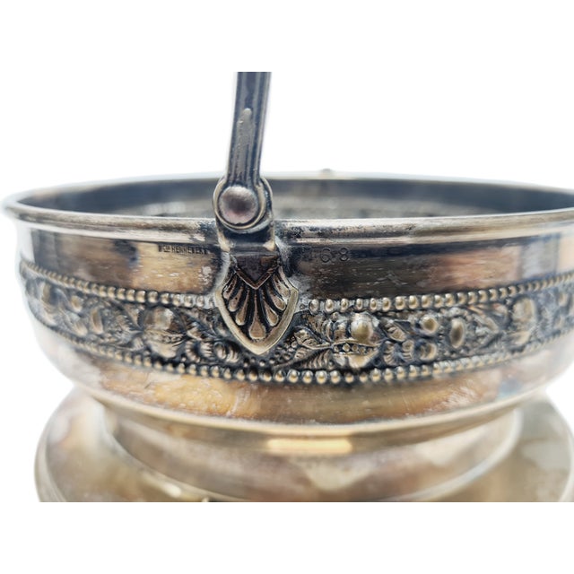 Art Deco Fruit Bowl from Bros. Henneberg, Poland, 1930s For Sale - Image 6 of 10