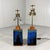 Large Blue Green Table Lamp Bases, 1960s, Set of 2 For Sale - Image 17 of 17