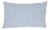 Schumacher Chinois Fret 22" Lumbar Pillow in Sky & Ivory For Sale