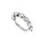 Gender: Ladies Metal Type: 900 Platinum Ring Size: 8 Width: 4.70 mm Weight: 7.93 grams Ladies 900 platinum seven-across,...