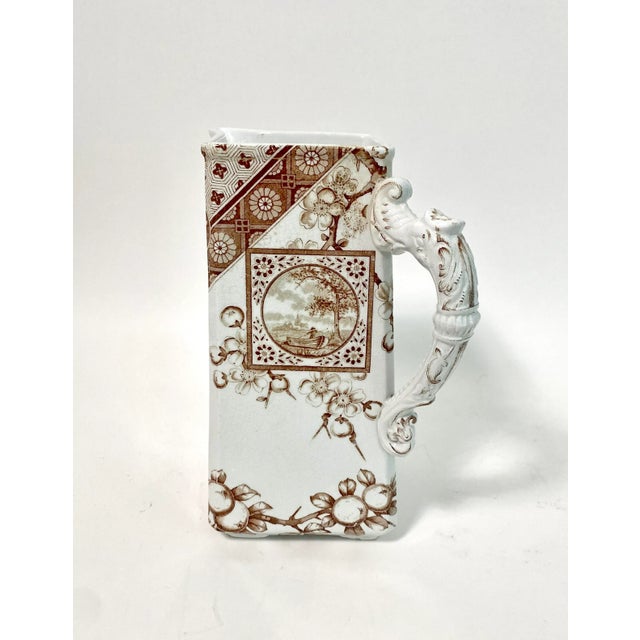 Ridgways Devonshire Transferware Pitcher C. 1880-1885 For Sale In Los Angeles - Image 6 of 8