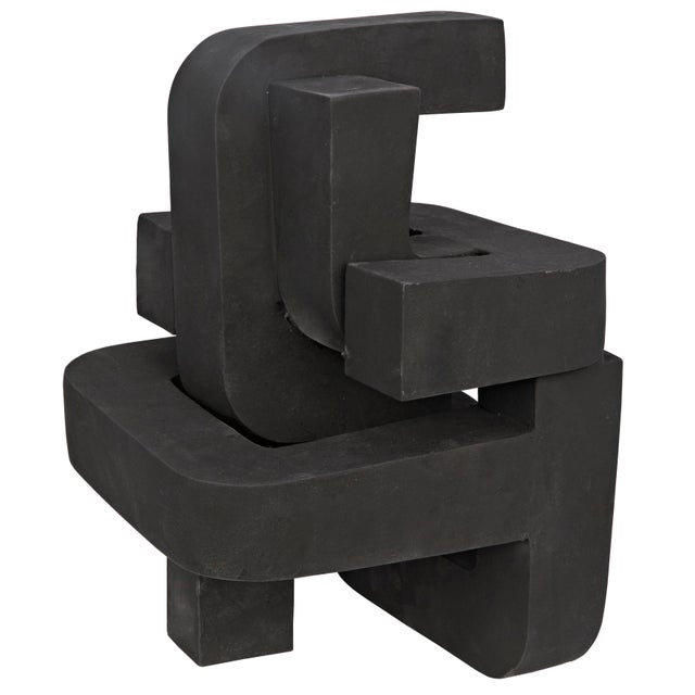Noir NOIR Curz Scupture, Fiber Cement For Sale - Image 4 of 4