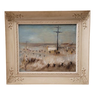Spanish Artist, La Mancha, 1974, Oil on Canvas, Framed For Sale