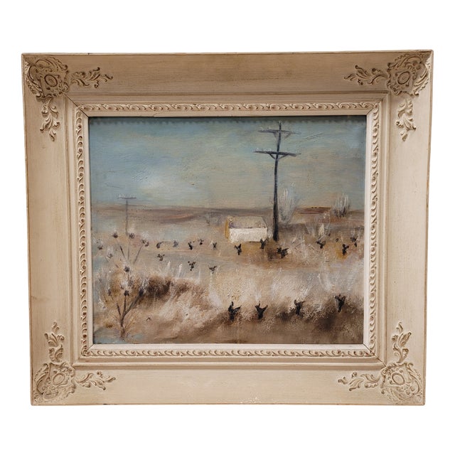 Spanish Artist, La Mancha, 1974, Oil on Canvas, Framed For Sale