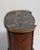 19th Century France Rich Mahogany Petite Marble-Top Side Table For Sale - Image 11 of 11
