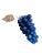 Beautiful Semi-Precious Grape Decor with Silver-Plate Leaf. Has tested positive on a gem tester for natural stone. A...