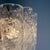 Vintage German Ice Glass Ceiling Lamp from Doria Leuchten, Germany, 1970s For Sale - Image 14 of 18