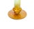 Pair of Mid-Century Modern Italian Venetian Art Glass Gilt & Painted Candlestick For Sale - Image 9 of 13