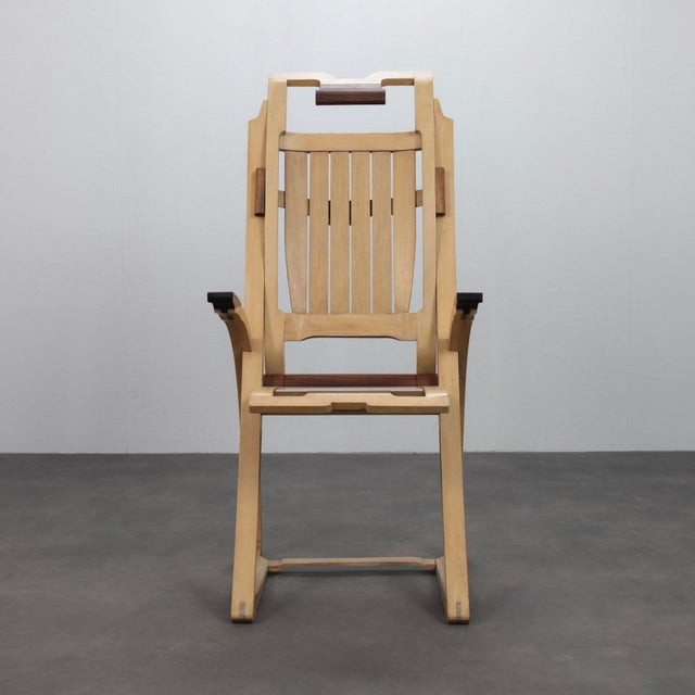 Designed and produced by dutch furniture maker j. Limperg, this exceptional rolsa chair is a remarkable example of...