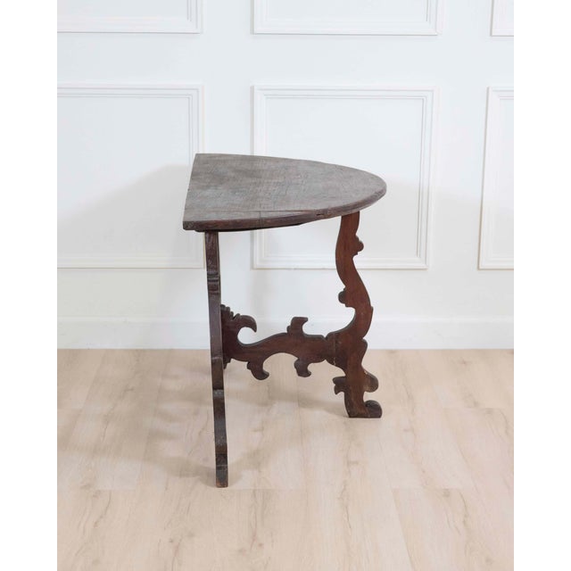 17th Century 17th Century Chestnut Console Table For Sale - Image 5 of 8