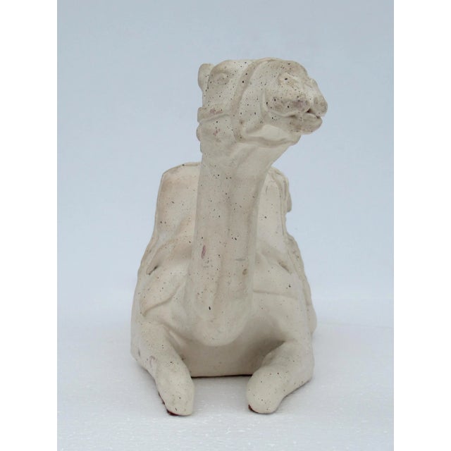 1960s Vintage C1960's Cement Camel in Repose Sitting Position Decorative Accent And/Or Object For Sale - Image 5 of 13