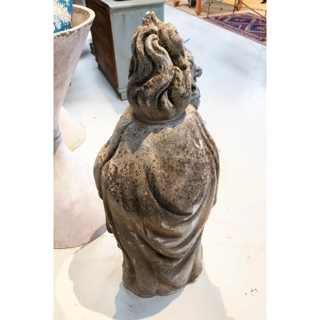 Traditional Early 20th Century Greek Style Garden Urn For Sale - Image 3 of 8