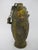 Chinese Antique Gilt Bronze Ware Cicada Wine Pot Vessel With Lid & Handle For Sale - Image 11 of 14