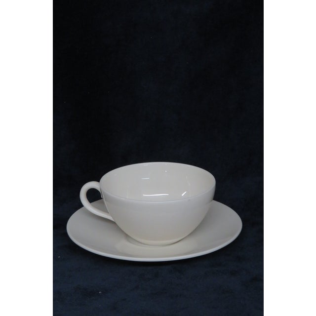 Lenox Lenox Cream Tea Cup and Saucers For Sale - Image 4 of 7