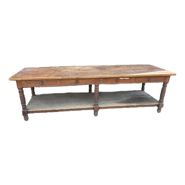 Vintage Drapers Table, 1920s For Sale