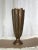Copper Antique Middle Eastern Copper Repousse Flower Vase For Sale - Image 8 of 12