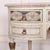 19th C English painted and carved pine kidney shaped desk with inset leather. 1880 Kneehole-40cm W x 60cm H This piece is...