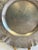 Mid-Century Modern Vintage Hand-Chased Hammered Aluminum Rose Tray For Sale - Image 3 of 9