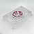 Hofbauer “Byrdes” Ruby Crystal 7-Inch Rectangular Lidded Jewel Box/Trinket Box (Vintage 1970’s-1990’s, Original Foil Label) For Sale - Image 14 of 16