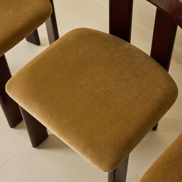 1970s Luigi Vaghi Dining Chairs by Former, Set of 4, 1970s For Sale - Image 5 of 7