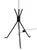 Beautiful all original 1950s floor lamp ,comes with its original Vinyl shade . Tripod feet ,with Brass details . two large...
