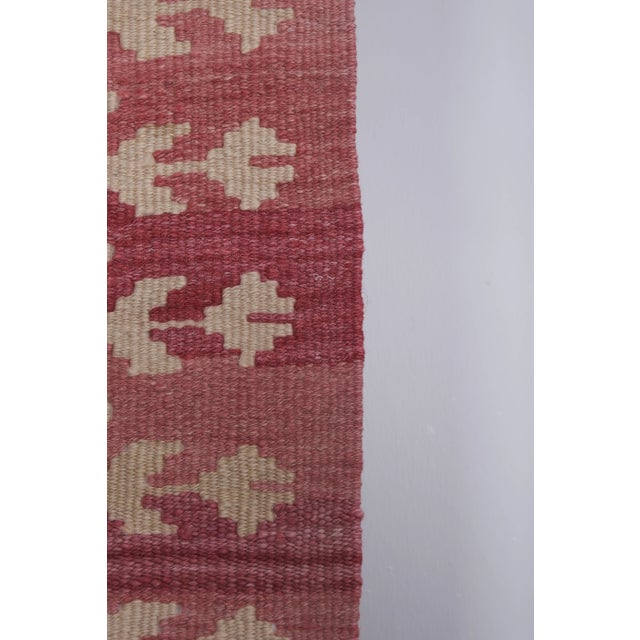 Textile 1960s Vintage Turkish Kilim Runner - Stair Kilim 3'3'' X 15' For Sale - Image 7 of 11