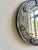 French Brutalist Round Wall Mirror, 1950 For Sale - Image 9 of 11