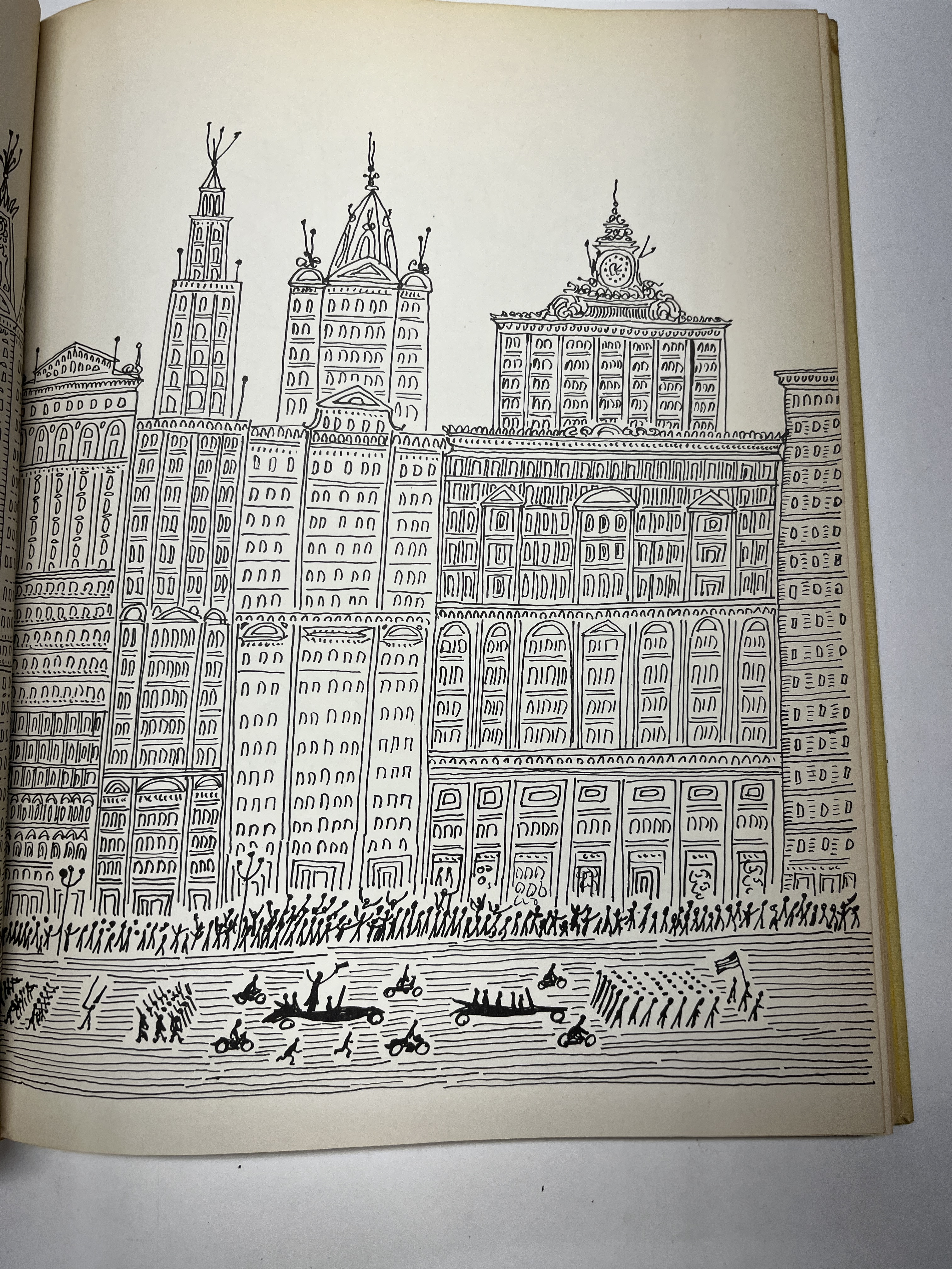 1949 Saul Steinberg the Art of Living Book | Chairish