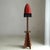 Wood Dutch Amsterdamse School Art Deco Floor Lamp in Oak and Macassar Ebony, 1920s For Sale - Image 7 of 13