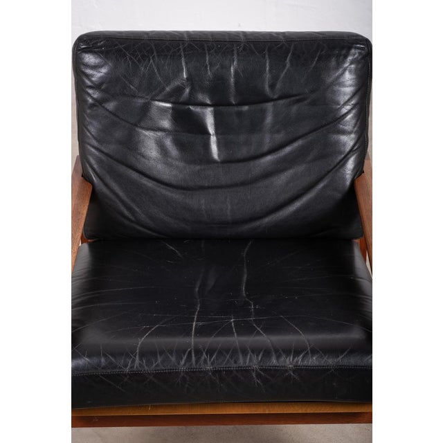 Vintage Danish Lounge Chairs in Teak by Illum Wikkelsø, 1950s, Set of 2 For Sale - Image 11 of 15