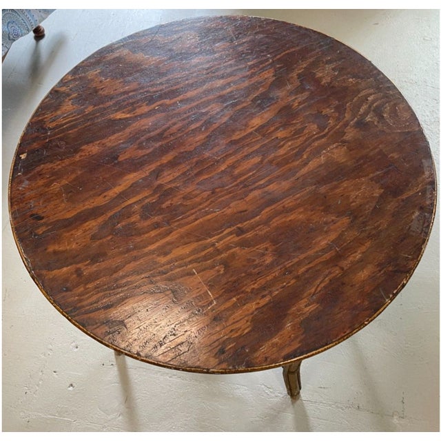 Victorian Antique Victorian Bamboo & Rattan Side Table — j.b. Van Sciver For Sale - Image 3 of 7
