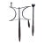 Antique 19th Century English Victorian Wrought Iron Garden Flower Bed Edging Tool For Sale