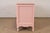 Pink Bodart French Provincial Louis XV Pink Lacquered Dresser Chest, Newly Refinished For Sale - Image 8 of 10