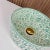 Modern Ceramic Bathroom Countertop Round Sink, Handmade For Sale - Image 6 of 7