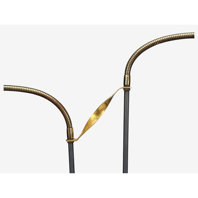 Swedish Modern, Lacquered Metal, Brass, Paper, Sweden, 1900s For Sale In New York - Image 6 of 13